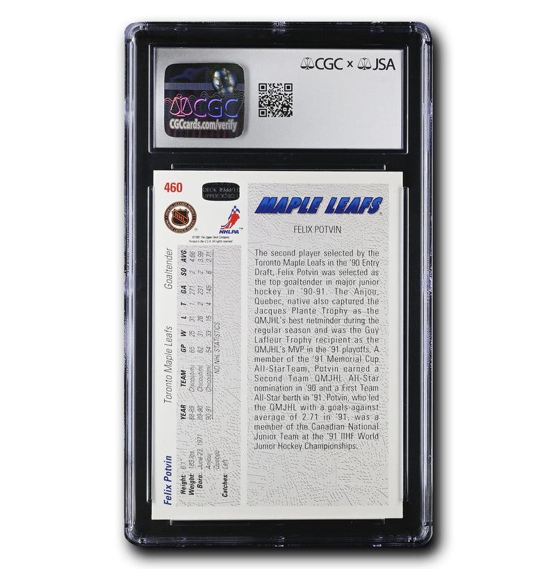 Felix Potvin Autographed 1991-92 Upper Deck