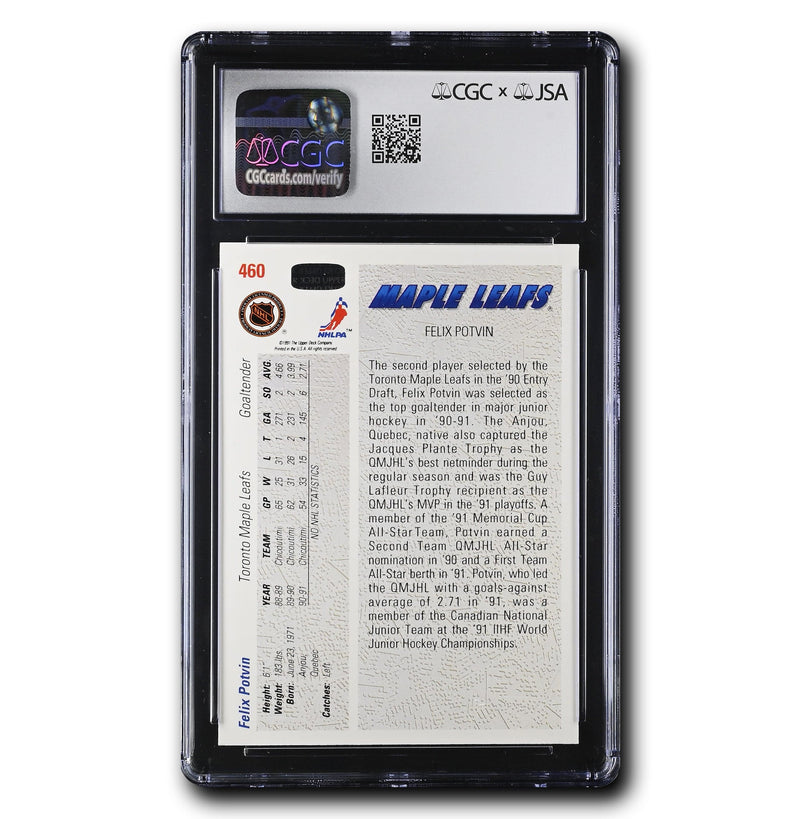 Felix Potvin Autographed 1991-92 Upper Deck