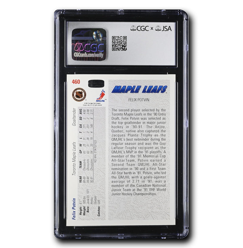 Felix Potvin Autographed 1991-92 Upper Deck