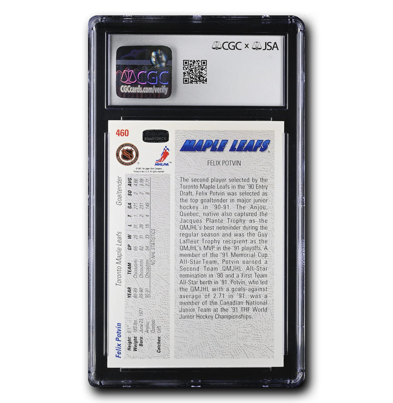 Felix Potvin Autographed 1991-92 Upper Deck