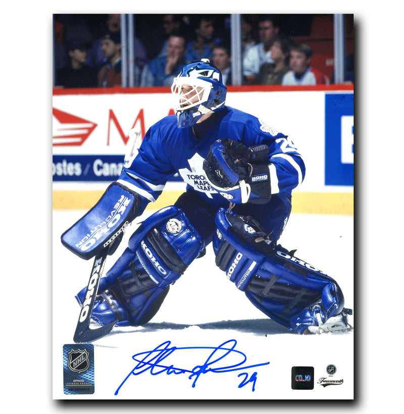 Felix Potvin Toronto Maple Leafs Autographed Crease 8x10 Photo CoJo Sport Collectables