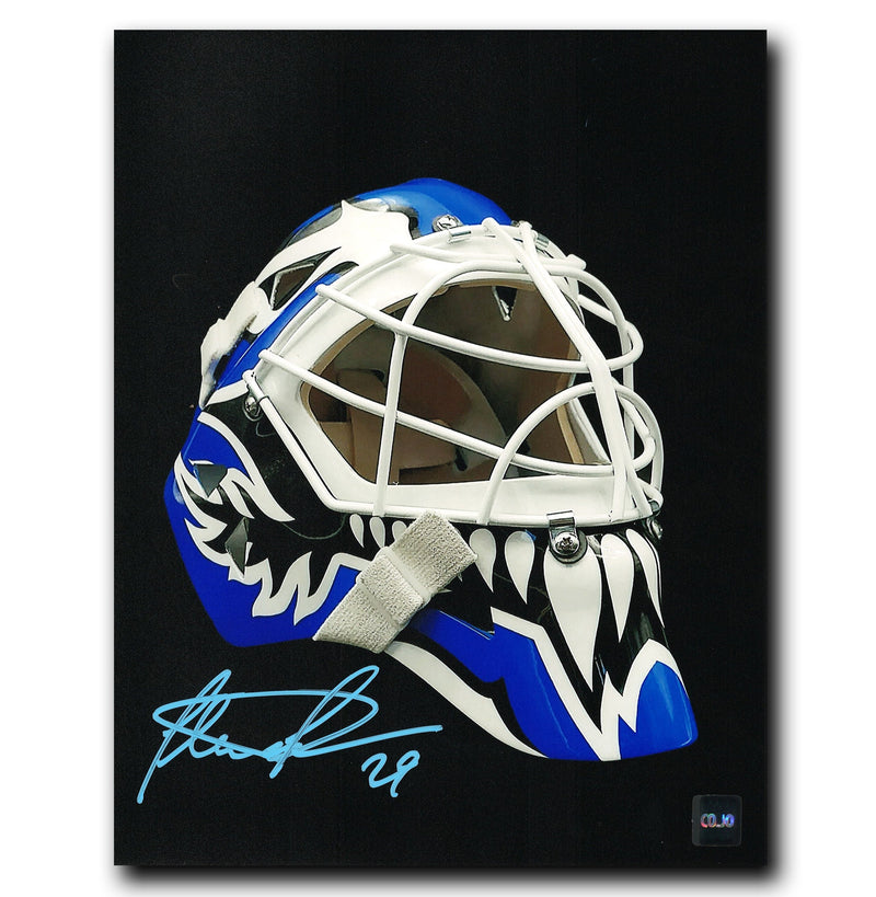 Felix Potvin Toronto Maple Leafs Autographed Mask 8x10 Photo CoJo Sport Collectables