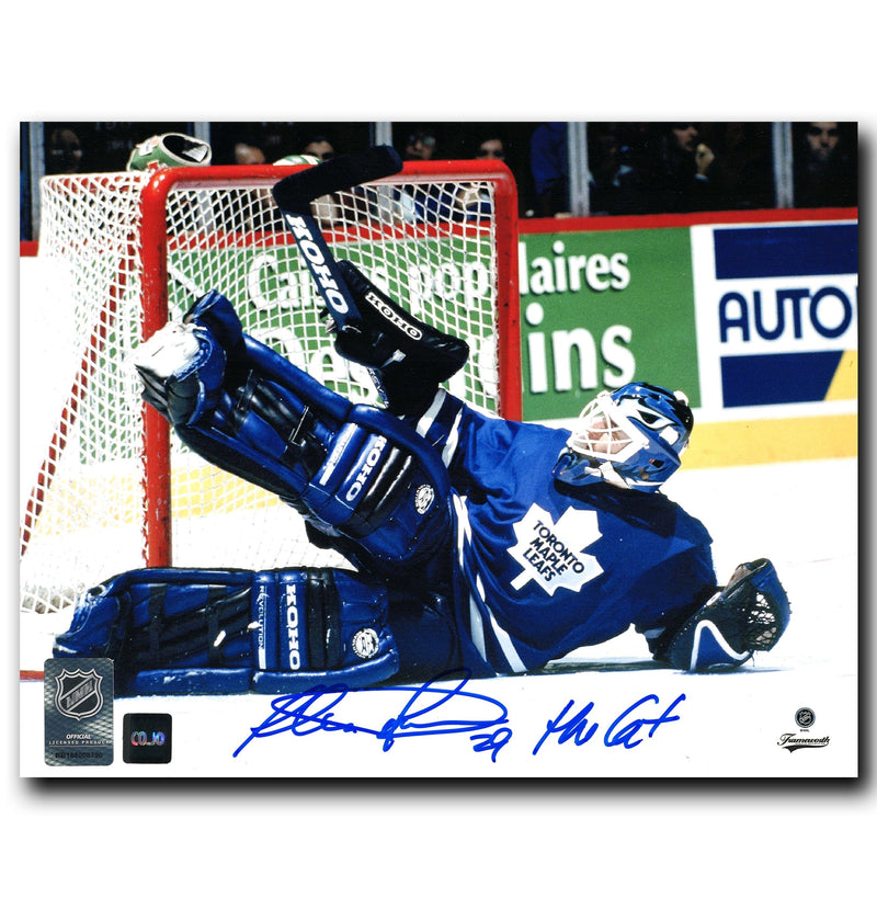 Felix Potvin Toronto Maple Leafs Autographed Save 8x10 Photo CoJo Sport Collectables Inc.