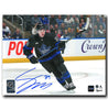 Fraser Minten Toronto Maple Leafs Autographed Bieber Flipside Skating 8x10 Photo CoJo Sport Collectables