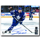 Fraser Minten Toronto Maple Leafs Autographed Horizontal 8x10 Photo CoJo Sport Collectables