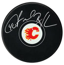 Fred Brathwaite Autographed Calgary Flames Puck CoJo Sport Collectables Inc.