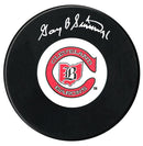 Gary Simmons Autographed Cleveland Barons Puck CoJo Sport Collectables Inc.