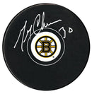 Gerry Cheevers Autographed Boston Bruins Puck (Small Logo) CoJo Sport Collectables Inc.