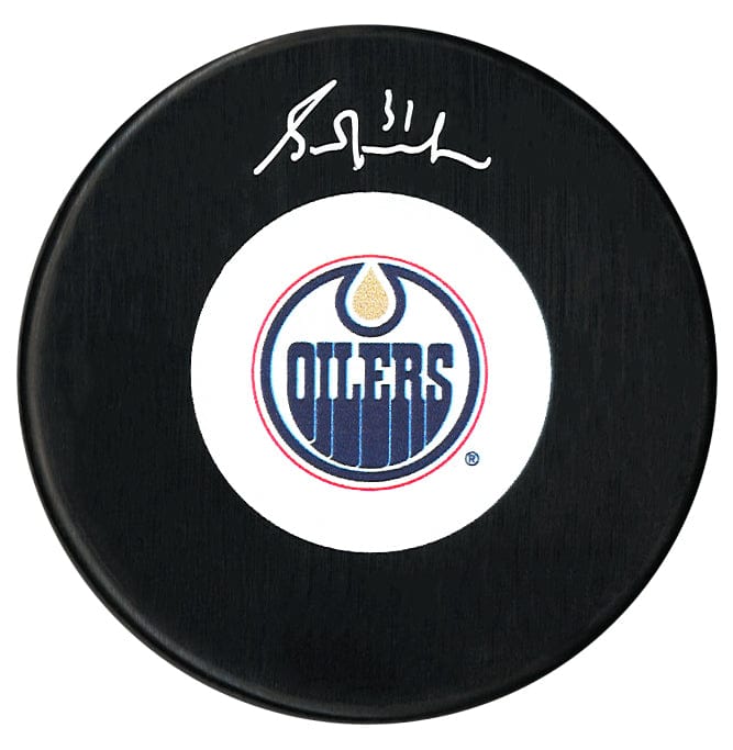 Grant Fuhr Autographed Edmonton Oilers Puck CoJo Sport Collectables Inc.