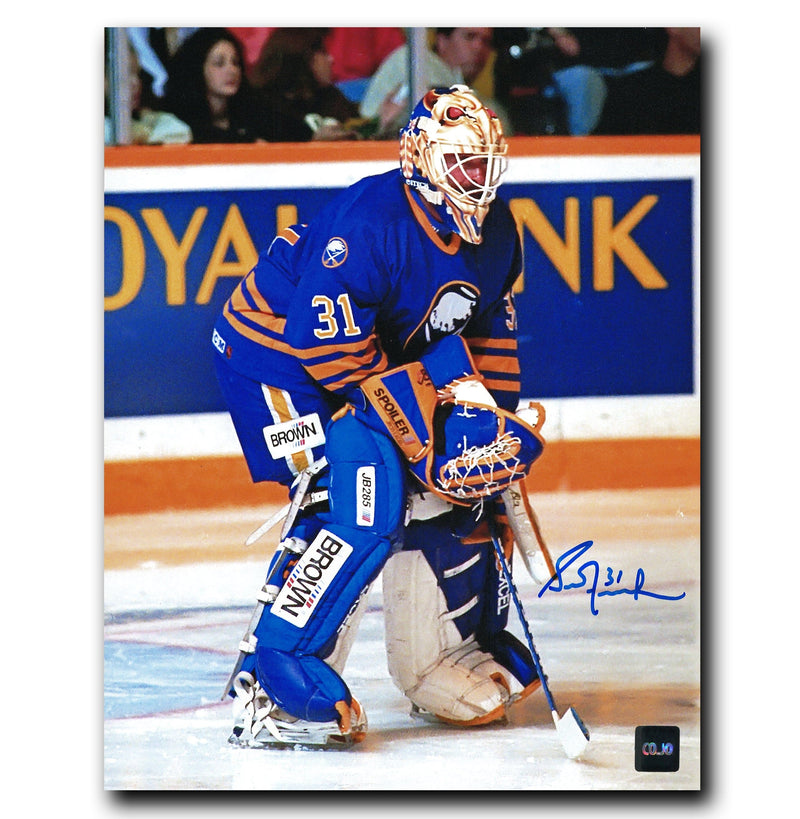 Grant Fuhr Buffalo Sabres Autographed Crease 8x10 Photo CoJo Sport Collectables Inc.