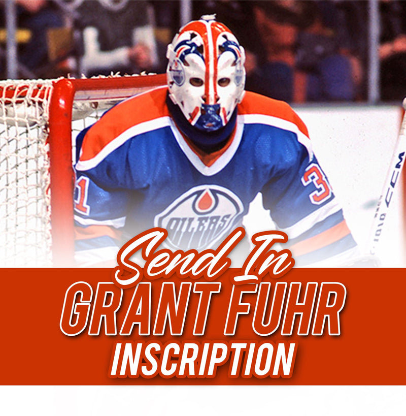 (Send-In) Grant Fuhr Inscription Ticket CoJo Sport Collectables Inc.