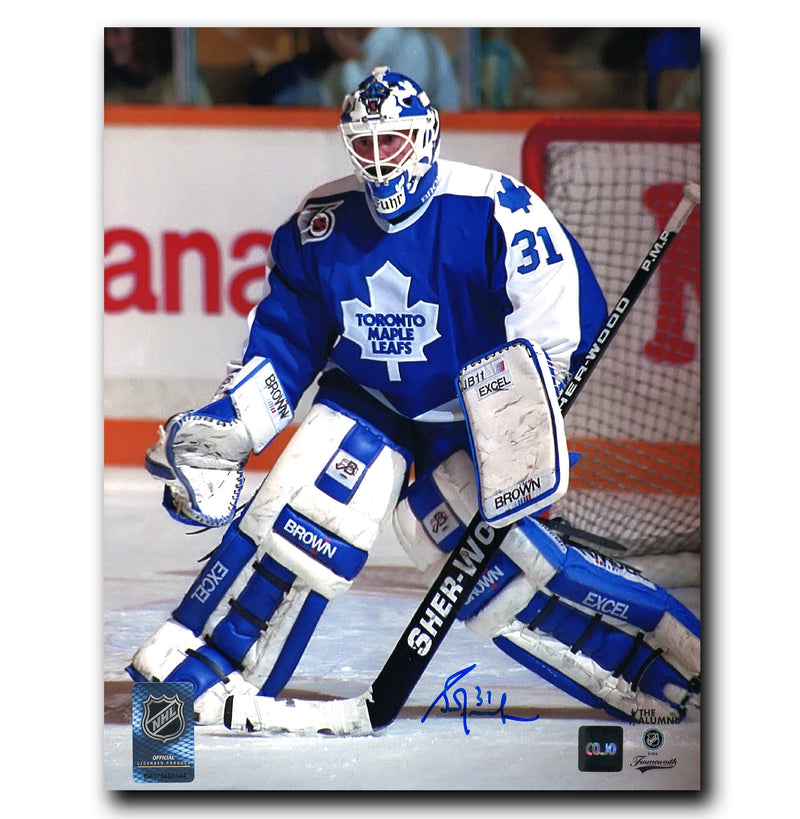 Grant Fuhr Toronto Maple Leafs Autographed Home 8x10 Photo CoJo Sport Collectables Inc.