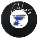 Guy Carbonneau Autographed St. Louis Blues Puck CoJo Sport Collectables Inc.