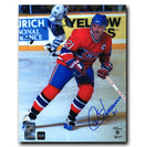 Guy Carbonneau Montreal Canadiens Autographed Action 8x10 Photo CoJo Sport Collectables