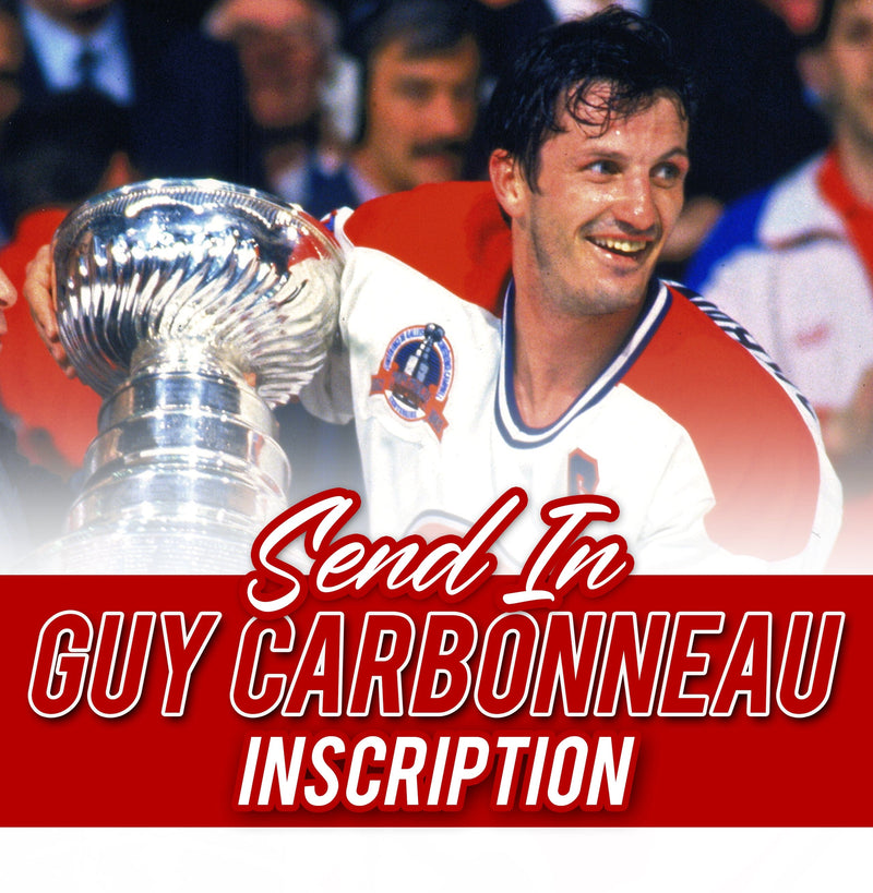 (Send-In) Guy Carbonneau Inscription Ticket CoJo Sport Collectables Inc.