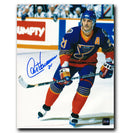 Guy Carbonneau St. Louis Blues Autographed Skating 8x10 Photo CoJo Sport Collectables
