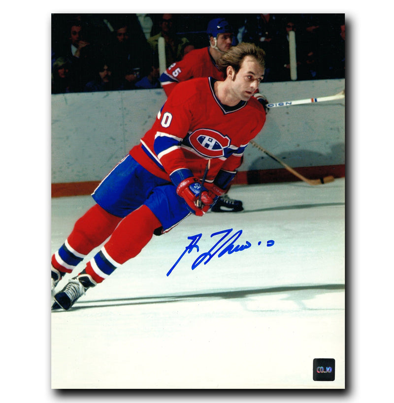 Guy Lafleur Montreal Canadiens Autographed Action 8x10 Photo CoJo Sport Collectables Inc.