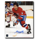 Guy Lapointe Montreal Canadiens Autographed Action 8x10 Photo CoJo Sport Collectables Inc.