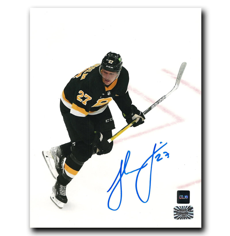 Hampus Lindholm Boston Bruins Autographed Skating 8x10 Photo CoJo Sport Collectables Inc.