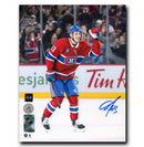Ivan Demidov Montreal Canadiens Autographed Goal Celebration 8x10 Photo CoJo Sport Collectables Inc.