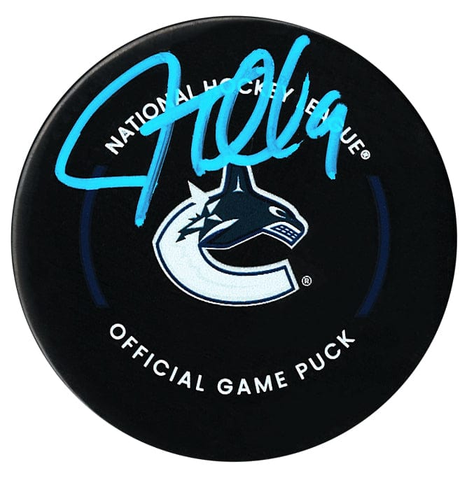 J.T. Miller Autographed Vancouver Canucks Official Puck