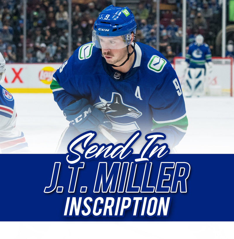 (Send-In) J.T. Miller Inscription Ticket CoJo Sport Collectables Inc.