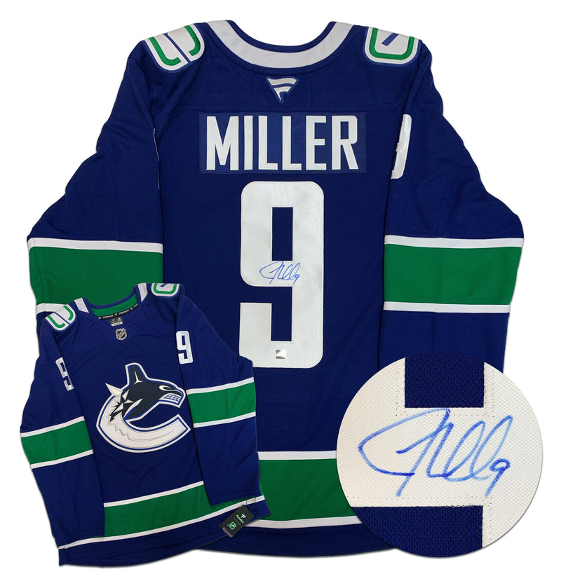 J.T. Miller Vancouver Canucks Autographed Fanatics Premium Jersey CoJo Sport Collectables Inc.