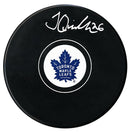 Jacob Quillan Autographed Toronto Maple Leafs Puck