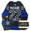 Jake McCabe Toronto Maple Leafs Autographed Adidas Bieber Flipside Jersey