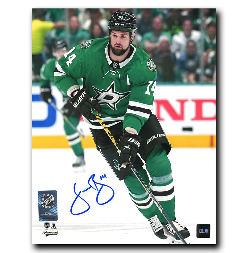 Jamie Benn Dallas Stars Autographed Action 8x10 Photo CoJo Sport Collectables Inc.