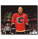 Jarome Iginla Calgary Flames Autographed Anthem 8x10 Photo CoJo Sport Collectables Inc.