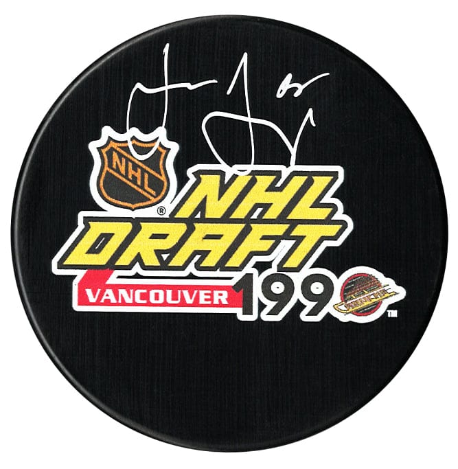 Jaromir Jagr Autographed 1990 NHL Draft Puck CoJo Sport Collectables Inc.