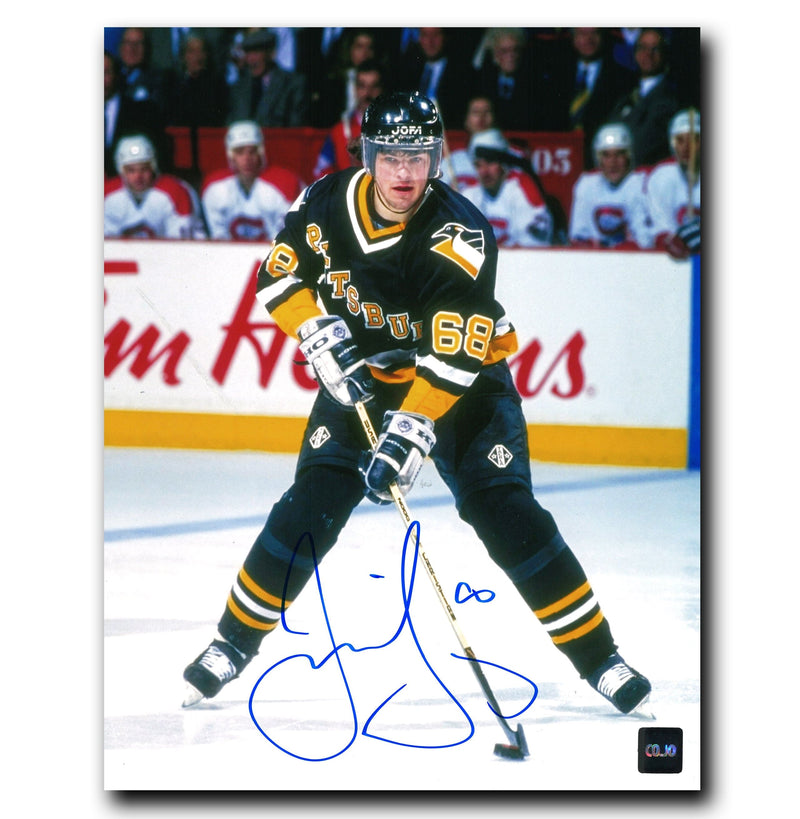 Jaromir Jagr Pittsburgh Penguins Autographed 8x10 Photo CoJo Sport Collectables