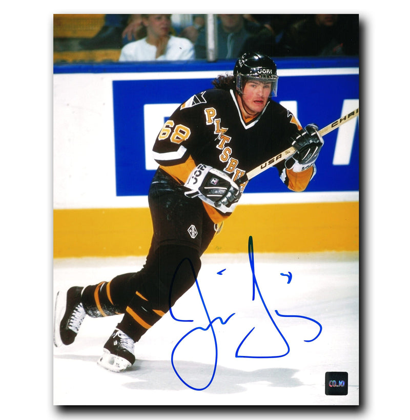 Jaromir Jagr Pittsburgh Penguins Autographed 8x10 Photo CoJo Sport Collectables