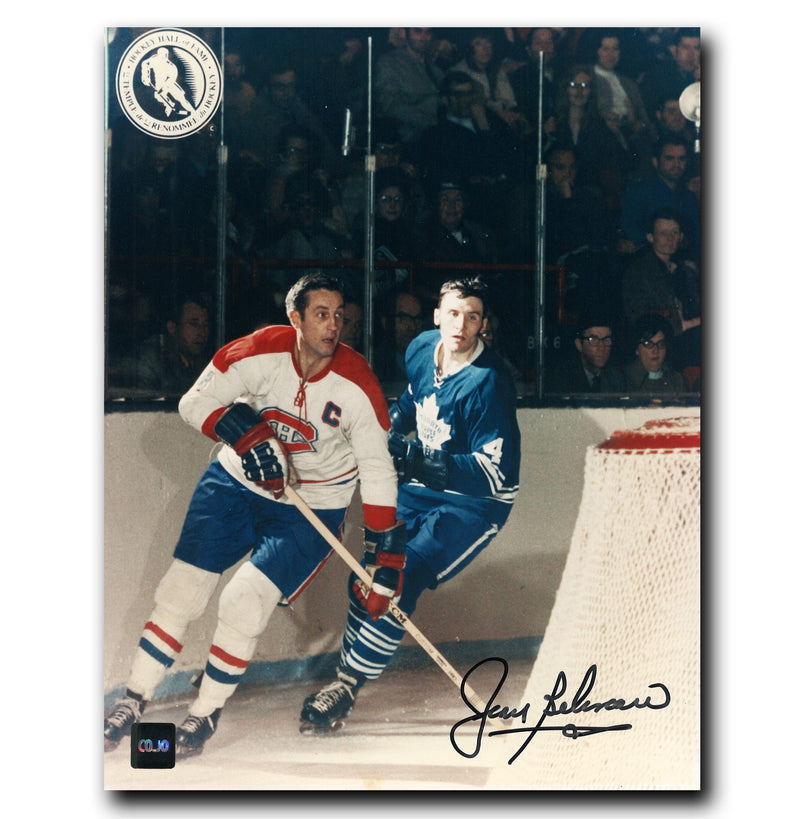 Jean Beliveau Montreal Canadiens Autographed Action 8x10 Photo CoJo Sport Collectables Inc.