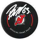 Jesper Bratt Autographed New Jersey Devils Official Puck