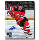 Jesper Bratt New Jersey Devils Autographed Action 8x10 Photo CoJo Sport Collectables Inc.