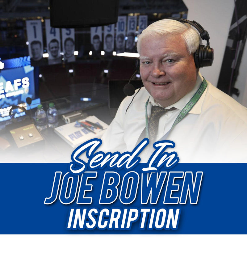 (Send-In) Joe Bowen Inscription Ticket CoJo Sport Collectables Inc.