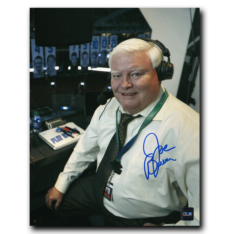 Joe Bowen Toronto Maple Leafs Autographed 8x10 Photo CoJo Sport Collectables Inc.