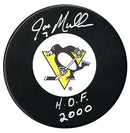 Joe Mullen Autographed Pittsburgh Penguins HOF Inscribed Puck CoJo Sport Collectables Inc.