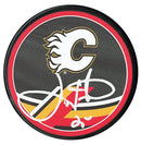 Joe Nieuwendyk Autographed Calgary Flames Reverse Retro 2.0 Puck CoJo Sport Collectables Inc.
