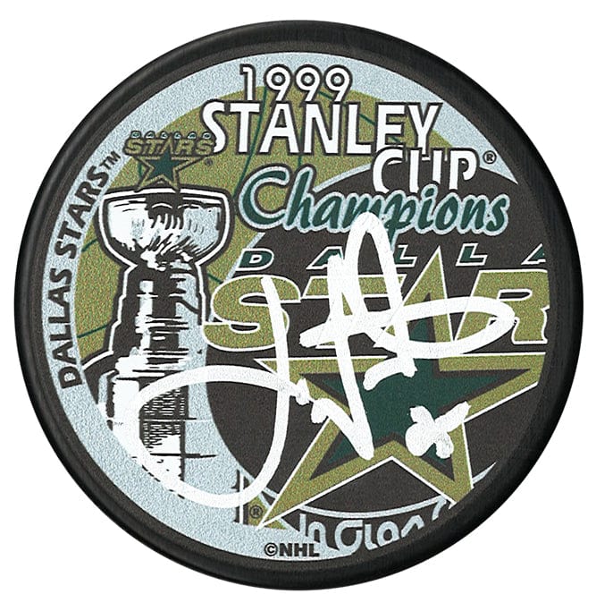 Joe Nieuwendyk Autographed Dallas Stars 1999 Stanley Cup Champions Puck CoJo Sport Collectables Inc.