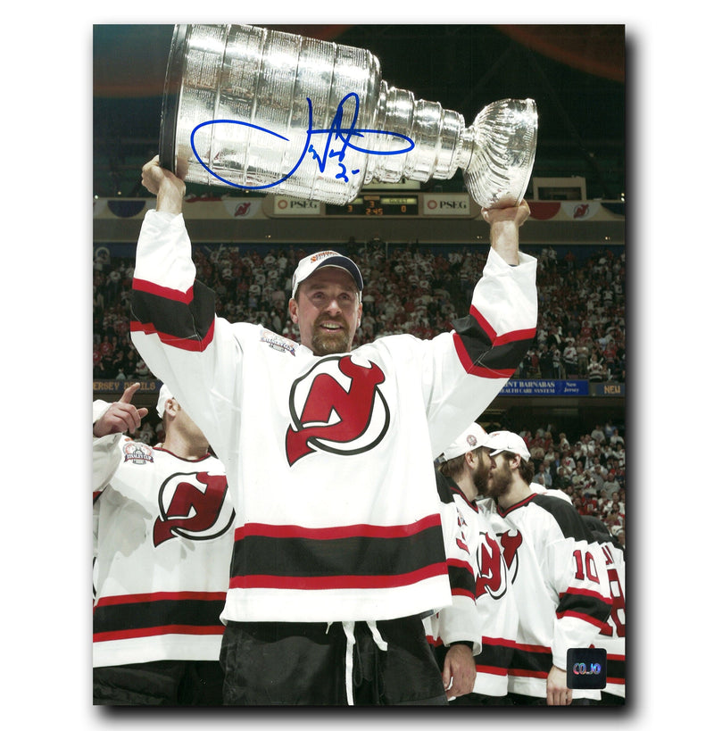 Joe Nieuwendyk New Jersey Devils Autographed Stanley Cup 8x10 Photo CoJo Sport Collectables Inc.