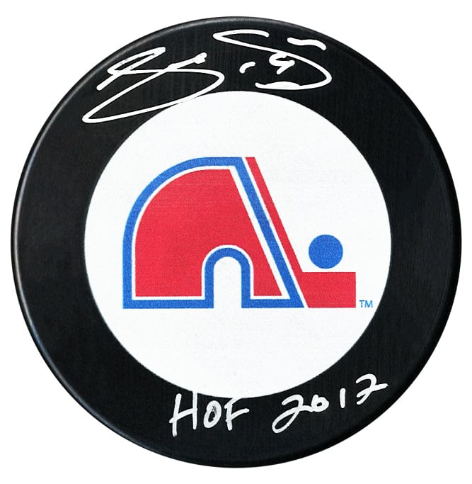 Joe Sakic Autographed Quebec Nordiques HOF Inscribed Puck CoJo Sport Collectables Inc.