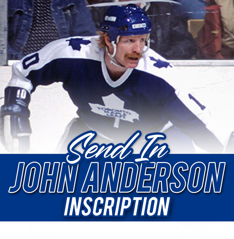 (Send-In) John Anderson Inscription Ticket CoJo Sport Collectables Inc.