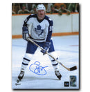 John Anderson Toronto Maple Leafs Autographed Skating 8x10 Photo