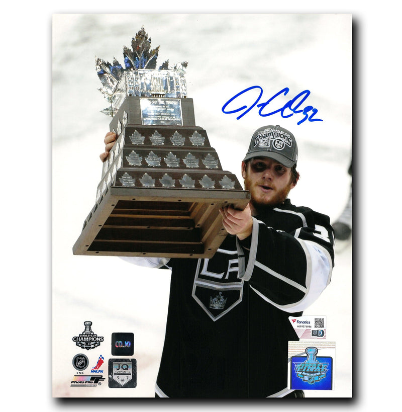 Jonathan Quick Los Angeles Kings Autographed Conn Smythe 8x10 Photo CoJo Sport Collectables Inc.