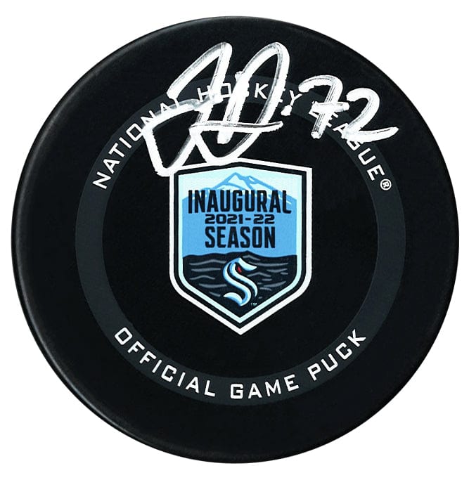 Joonas Donskoi Autographed Seattle Kraken Inaugural Season Official Puck CoJo Sport Collectables Inc.