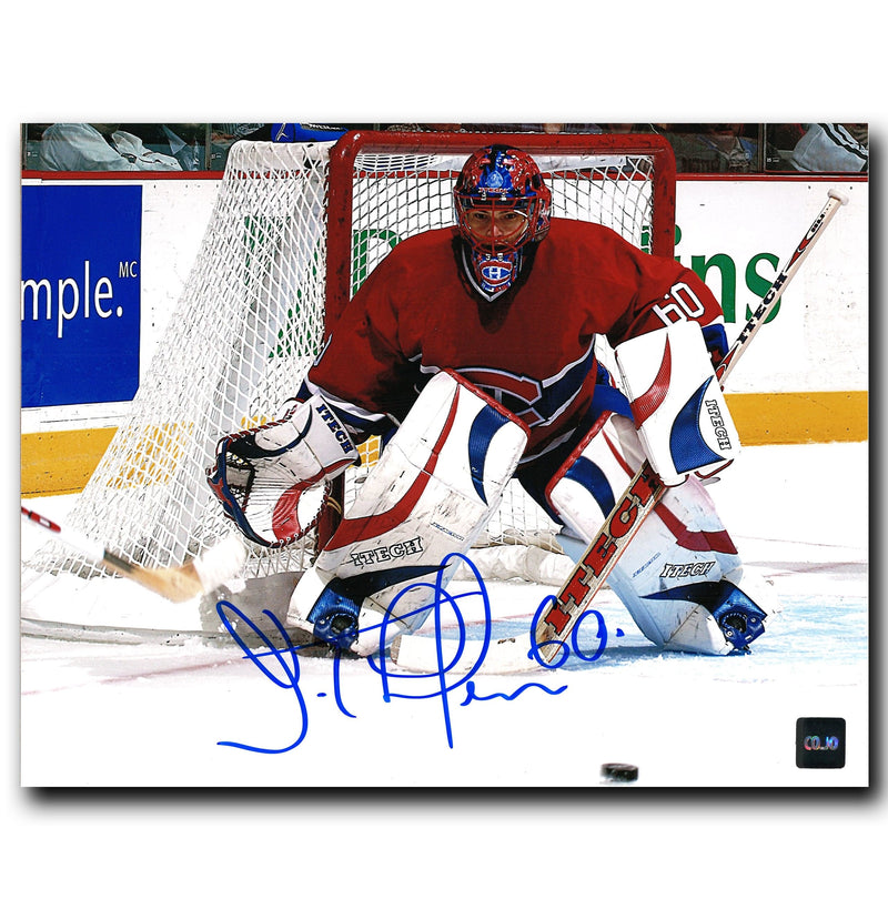 Jose Theodore Montreal Canadiens Autographed Action 8x10 Photo CoJo Sport Collectables Inc.