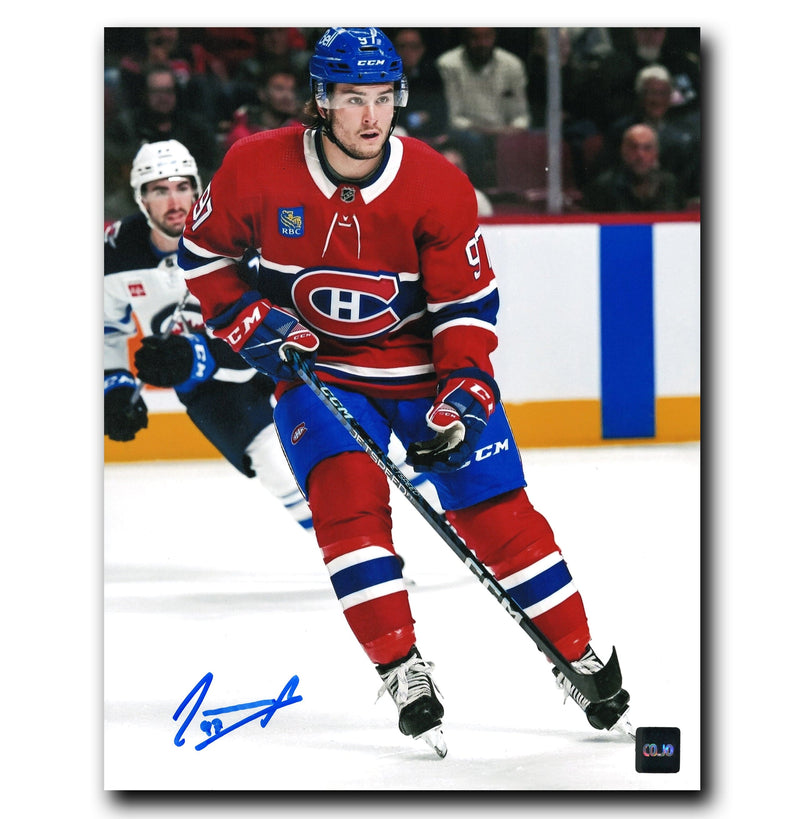 Joshua Roy Montreal Canadiens Autographed Action 8x10 Photo CoJo Sport Collectables Inc.